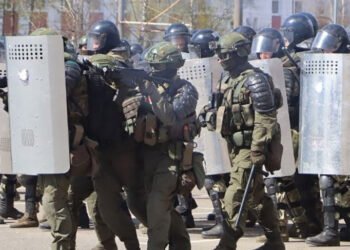 Internal Affairs Ministry’s command-and-staff exercise held in Vitebsk | In Pictures | Belarus News | Belarusian news | Belarus today | news in Belarus | Minsk news