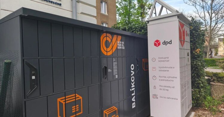 Bizarre with parcel machines. There are so many of them in Košice that they overlap each other and cannot be opened