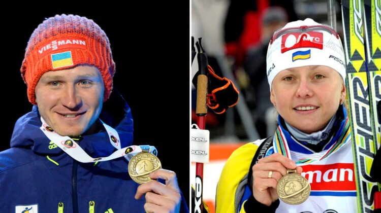Serhii Semenov and Oksana Khvostenko led the biathlon teams of Ukraine Biathlon