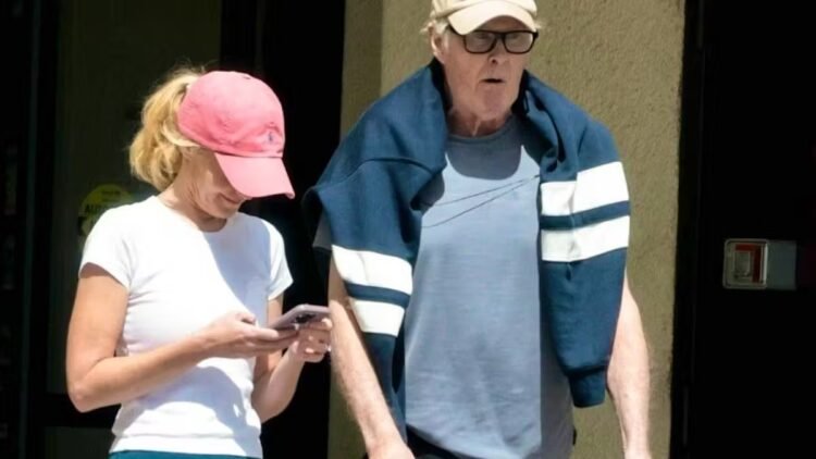David Hasselhoff spotted with a walker