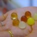 Jeweler Anabela Chan makes precious gem stones from food waste