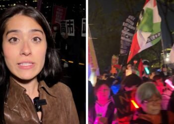 Rare nationwide protests in Japan against Iran war