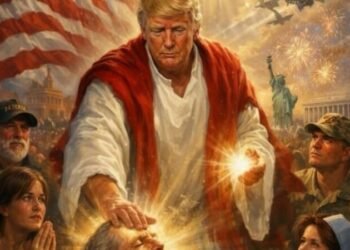 Trump deletes image depicting him as Jesus Christ