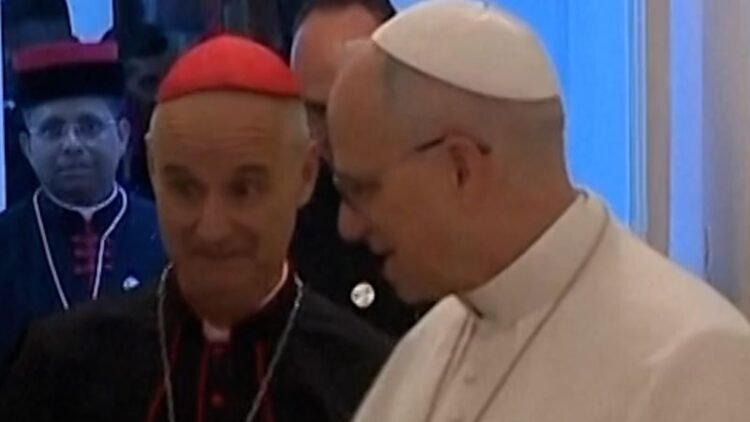 •
          Video
        
        1:07
      
    
    
      
        
        
        Vatican Media via Reuters