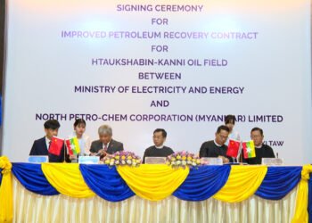 MEPE, North Petro-Chem ink deal on Htaukshapin-Kanni oil field