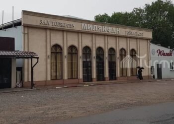 What does the name of the village of Milyanfan mean, where and when did the Dungans move to Kyrgyzstan? (photo)