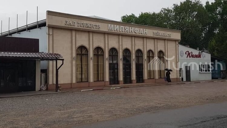 What does the name of the village of Milyanfan mean, where and when did the Dungans move to Kyrgyzstan? (photo)