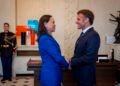 Macron talks with Machado about the “importance” of a “democratic transition” in Venezuela