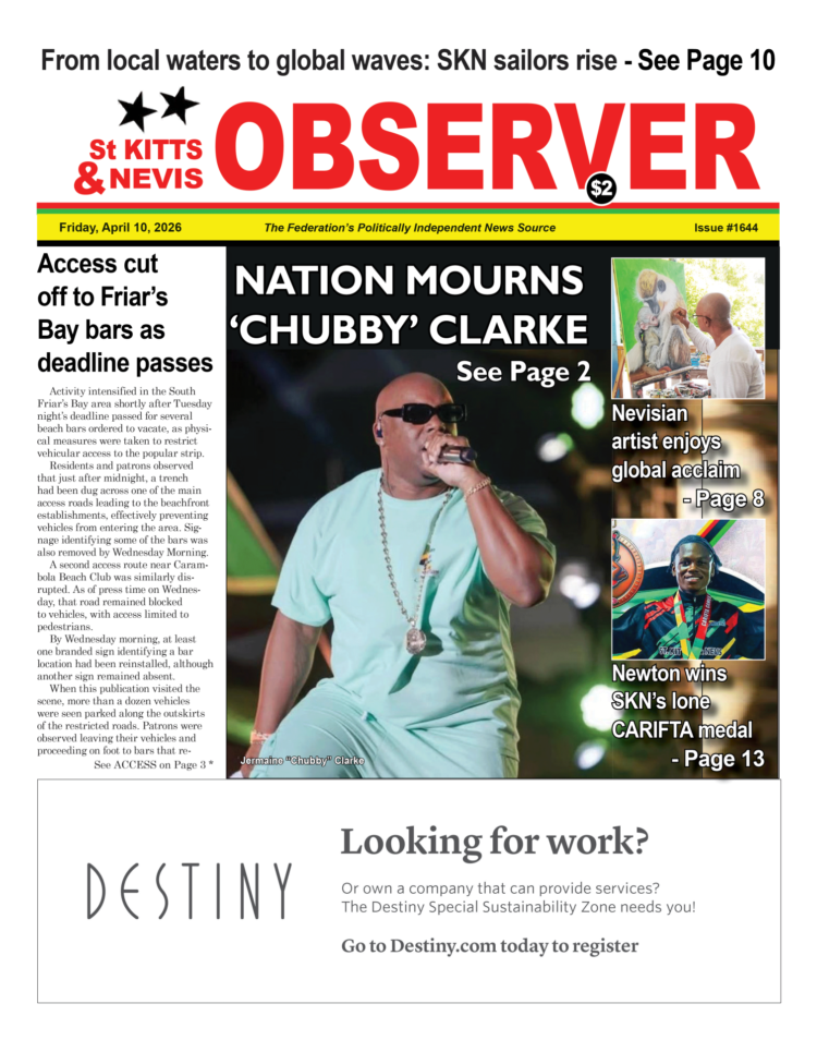 Front Page, 10th April, 2026