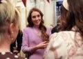Wore the queen’s exquisite pearl necklace