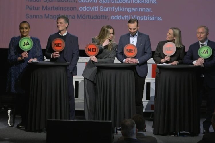 Hildur to Einar: “You shouldn’t talk!”