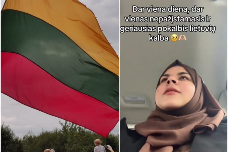 The conversation between a Pakistani woman and a driver about Lithuania blows up the Internet