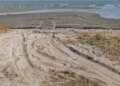Drone debris found on Kalvi beach