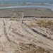 Drone debris found on Kalvi beach