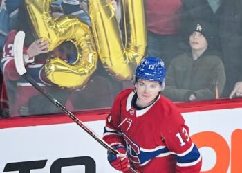 Caufield scores 50th goal, becomes 1st Hab to reach milestone in more than 35 years