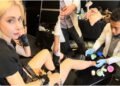 Gossip Girl actress suffers spider bite in CDMX prior to AC/DC concert; video shows injury