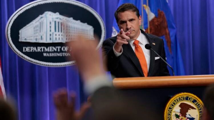 Acting AG Todd Blanche marks his first official day on the job with a series of memos to staff