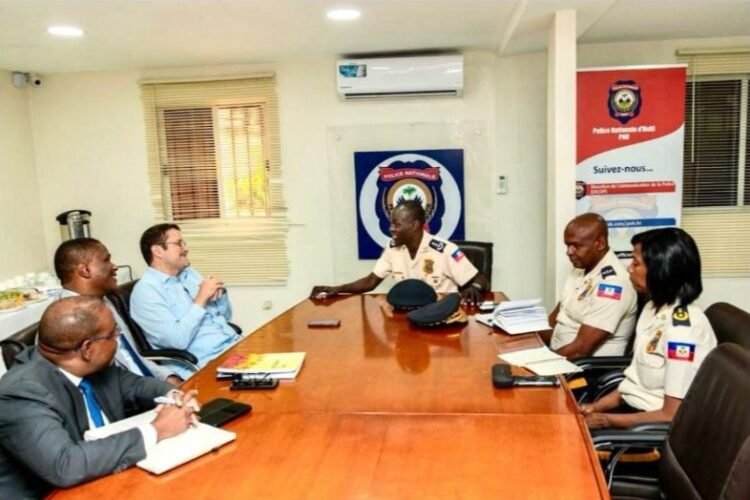 Police chief talks with UN delegation