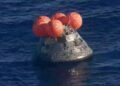 Artemis II astronauts safely back home on Earth after Orion capsule splashes down off California coast
