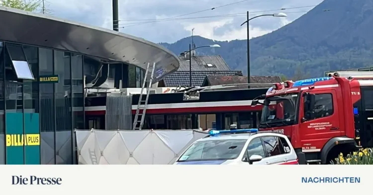 Bus crashes into supermarket in Salzburg: one dead, many injured – DiePresse.com