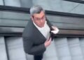 Telex: Irritable, like a one-time secretary of state on an escalator? It could also be due to the windy weather
