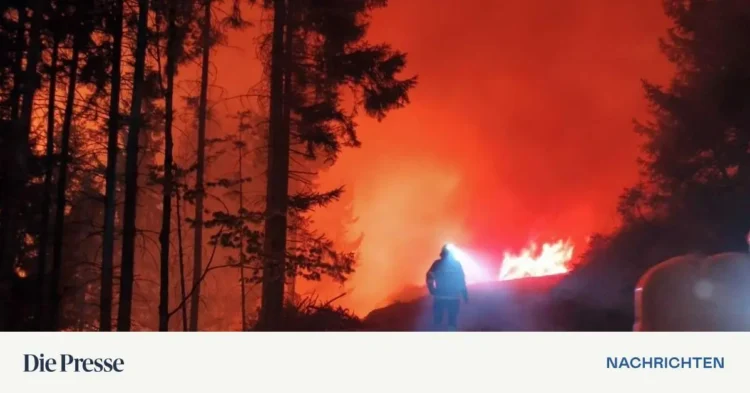 No end in sight to the forest fire in the Carinthian Lesachtal – DiePresse.com