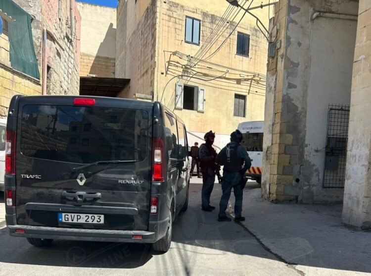 Four arrested in Marsa raid as police seize large quantity of drugs ready for trafficking