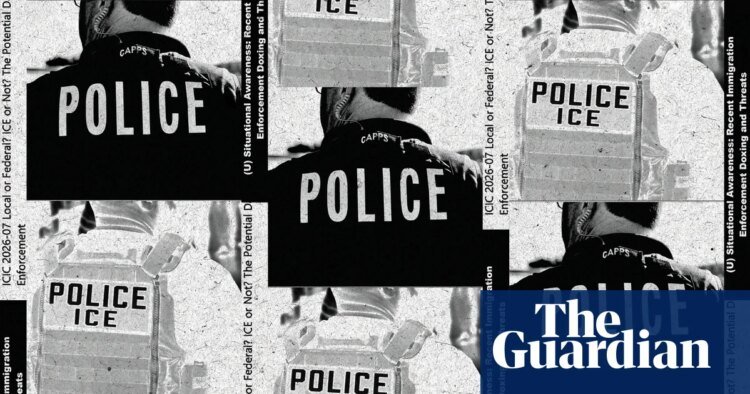 Police across the US worry officers are being misidentified as ICE, records show | ICE (US Immigration and Customs Enforcement)
