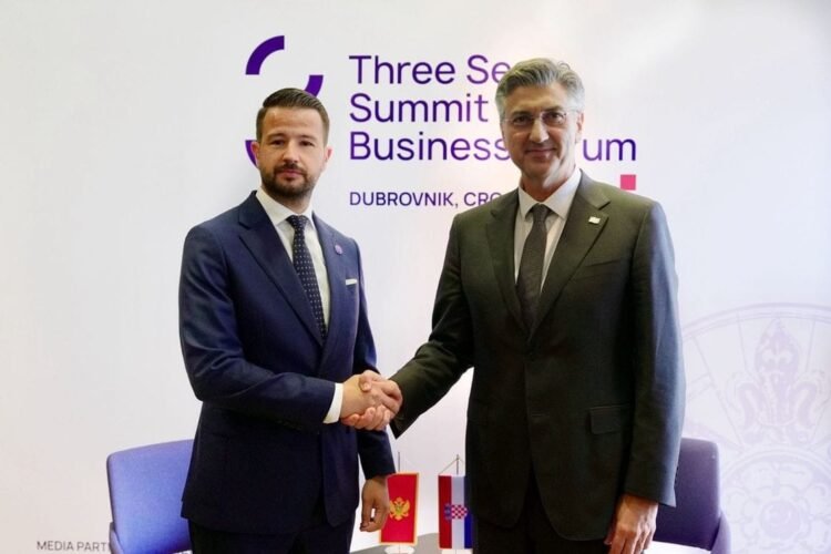 Milatović and Plenković: It is necessary to drop the ball and strengthen the messages of good neighborliness