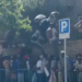 Dozens of immigrants storm the Gambian embassy in Madrid after a night of unsuccessful queues