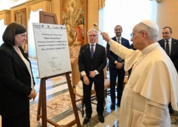 Pope blesses cornerstone of new Gemelli Hospital Heart Centre