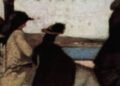 “The Rotonda of the Palmieri baths” by Giovanni Fattori