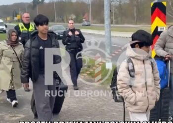 ROG: Migrant family pushed onto the Polish side. No documents