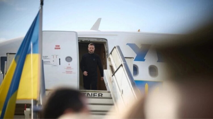 Zelensky arrived in Azerbaijan to meet with Aliyev