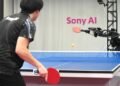 Robot Ace defeats professional table tennis players