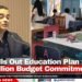 GOB Rolls Out Education Plan with $300 Million Budget Commitment