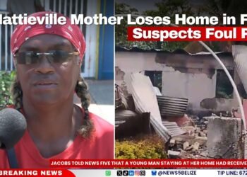 Hattieville Mother Loses Home in Fire, Suspects Foul Play