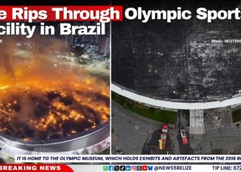 Fire Rips Through Olympic Sports Facility in Brazil