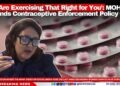 ‘We Are Exercising That Right for You’: MOHW Defends Contraceptive Enforcement Policy