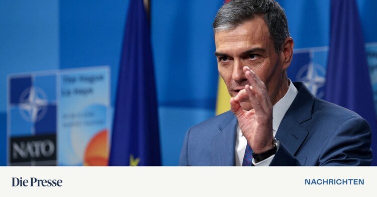 Because of a lack of aid to Iran: Is Spain threatened with expulsion from NATO? – DiePresse.com