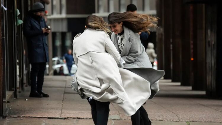 Strong wind gusts since early Friday morning: yellow alert for Montevideo and the Maldonado coast