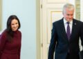 Ruginienė, who wants to shine brighter outside Lithuania, assures that she and Nausėda work as a tandem