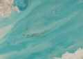 Oil spills from the Iran war are visible from space