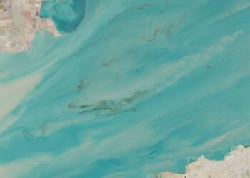 Oil spills from the Iran war are visible from space