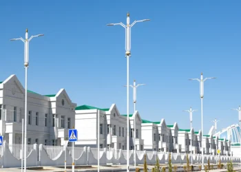 In Arkadag, new residents will receive apartment keys for the Turkmen Horse Festival