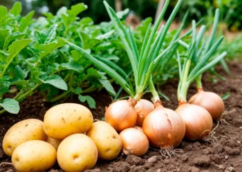 Lebap farmers plan to harvest 19,6 tons of potatoes and 22,5 tons of onions this season