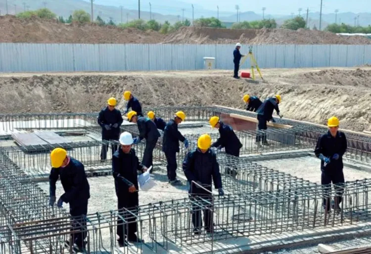 Construction of a new Maternal and Child Health Center is underway in Dashoguz