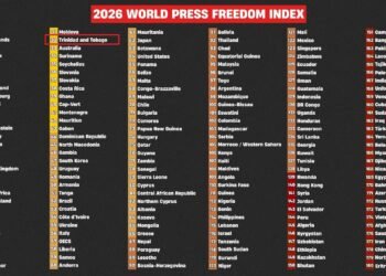 Trinidad and Tobago drops 13 places in 2026 press freedom index