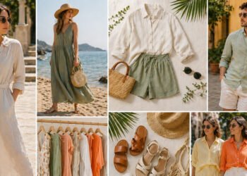 Fashion guide for summer: Light materials and bright colors