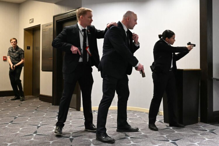 Trump evacuated from press dinner in Washington after shots reportedly fired – Americas